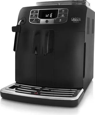 Productafbeelding van Gaggia RI8260/01, espressomachine, 1,5 liter, geschikt voor koffiebonen en gemalen koffie, ingebouwde molen, zwart