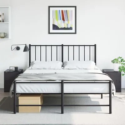 Zdjęcie produktu dla VidaXL 841608, Czarny, Stal, 345 mm, 390 mm, 440 mm, 2 szt.