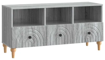 Produktbild von CLORIS TV-Schränk Graues Sonoma 102 x 34,5 x 50 cm Holzwerkstoff - TV-Schränke CC867