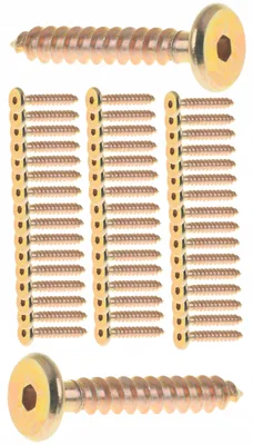 Produktbild von Marcopol Holzschrauben Senkkopf Innensechskant 6,5x30mm 50 Stück