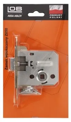 Produktbild von LOB Z050 Einsteckschloss groß gelb verzinkt Universal Blister