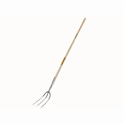 Image de Fourche à foin avec 3 dents 135cm manche en frêne, droite ,28x20cm
