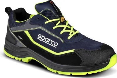 Produktbild von Sparco 07537BMGF Sicherheitsschuh Indy Baltimore ESD S3S SR Blau/Gelb 43
