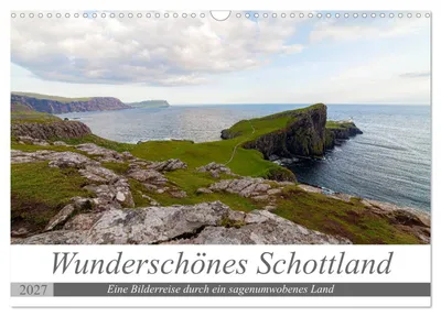 Produktbild von Wunderschönes Schottland - Bilderreise durch ein sagenumwobenes Land (Wandkalender 2027 DIN A3 quer), CALVENDO Monatskalender