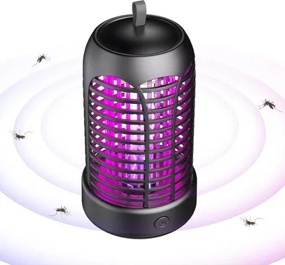 Obrázok produktu pre Elektrické zariadenie na likvidáciu hmyzu - lampa na muchy a komáre - boj proti škodcom - vodotesné (IPX4) - 20 W - čierna