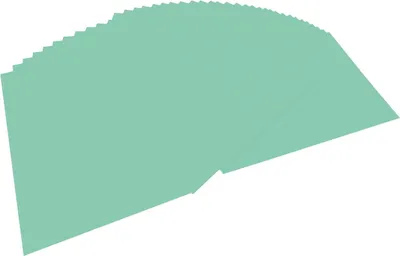 Obrázok produktu pre Folia 614/50 25, Farba mäty, A4 (210 x 297 mm), Jednofarebné, 300 g/m², 50 listy, Nemecko