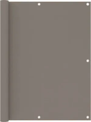 Obrázok produktu pre Balkónová markíza, sivohnedá 120x600 cm, oxfordská látka