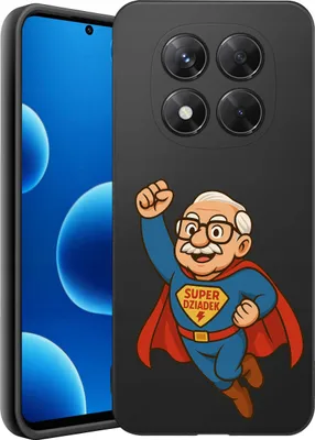 Productafbeelding van Telefoonschaal voor Xiaomi Redmi Note 14 Pro+ 5G, met patronen voor opa, kleurrijke hoes
