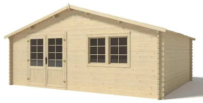 Produktbild von Gartenhaus, Gerätehaus 30m2 - 6x5m - 40mm
