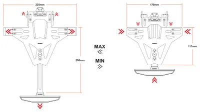 Immagine prodotto di HIGHSIDER pro AKRON-RS PRO, HONDA CBR650R, CB650R Neo Sports 24-