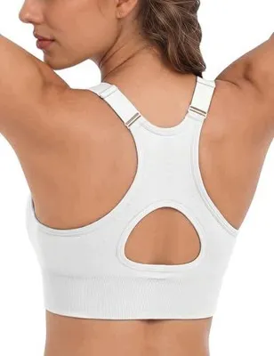 Zdjęcie produktu dla Biustonosz sportowy damski push up bez fiszbin bezszwowy