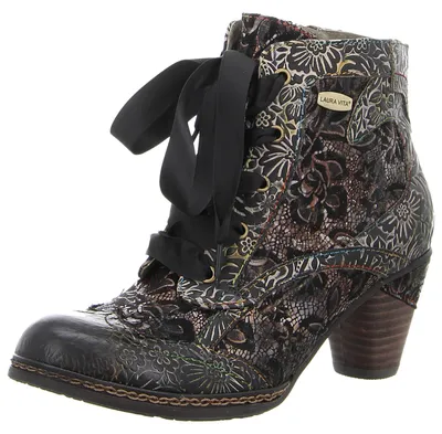 Produktbild von Laura Vita Damen Stiefelette ALCIZEEO 52259-36, 52259-37, 52259-38, 52259-39, 52259-40 LVI-ALCIZEEO Charbon 38