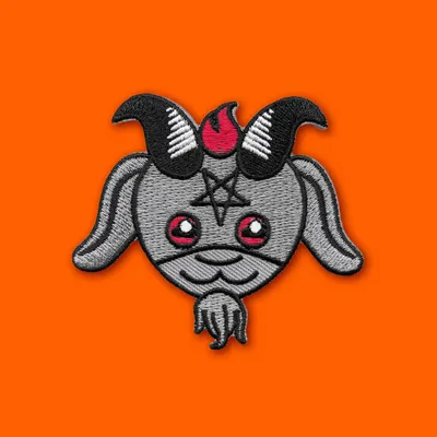 Produktbild von Cute Baphomet - Aufnäher