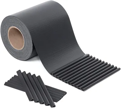 Produktbild von SONGMICS 40 m x 19 cm PVC Sichtschutzstreifen extra dick Zaunfolie Blickdicht mit 25 x Befestigungsclips