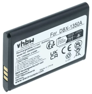 Produktbild von vhbw Akku kompatibel mit Doro 7080, DFC-0270, 7031, 7030 Handy Smartphone Senioren Telefon (1200 mAh, 3,7 V, Li-Ion)