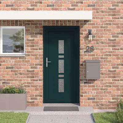 Zdjęcie produktu dla Drzwi Frontowe antracytowy 88 x 200 cm PVC