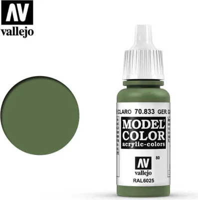 Produktbild von Vallejo 70.833, 17 ml, Grün, Matte, Flasche