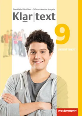 Produktbild von Klartext 9. Arbeitsheft. Differenzierende Ausgabe. Nordrhein-Westfalen