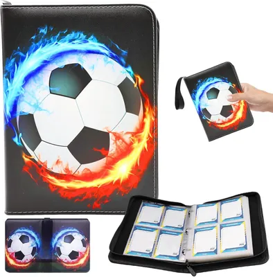 Produktbild von Sammelkarten Album Fußball 50 Seiten 400 Sammelalbum Fußballkarten Sammelalbum Karten Sammelalbum Karten Sammelalbum Fußball Sammelkarten