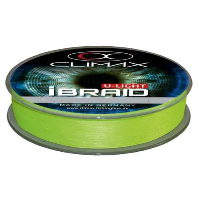 Produktbild von Climax Angelschnur iBraid U-Light (chartreuse, 135 m)
