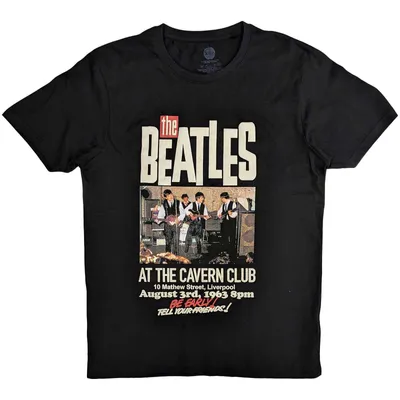 Produktbild von The Beatles The Cavern Black L T-Shirt