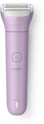 Produktbild von Philips 6000 series Lady Shaver Series 6000 BRL138/00 Kabelloser Rasierer, nass und trocken, Folienschaber, 1 Kopf/Köpfe, Lila, Anti-Rutsch-Griff, Batterie, Integrierte Batterie