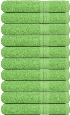 Produktbild von Saunatücher FROGN 10 Stk. Apfelgrün 80x200 cm 360 g/m²