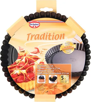 Produktbild von Dr. Oetker Tradition-Mini Obstkuchenform, Ø 22 cm x 3,5 cm