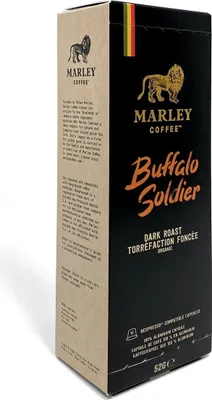 Obrázok produktu pre Marley Coffee Buffalo Soldier Capsules - Kompatibilné kávové kapsle do Nespresso kávovarov