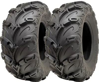 Immagine prodotto di 25x10.00-12 Pneumatici ATV Quad OBOR Mudsling E-Marked Road Legal 200kgs (Set di 2)