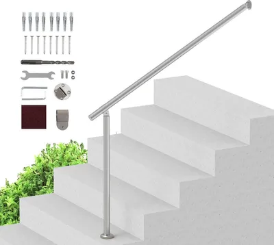 Produktbild von 47,3 Zoll (120 cm) Handläufe für Außentreppen für Veranda-Terrasse aus Edelstahl