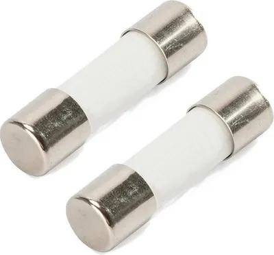 Produktbild von Keramiksicherung 10A/500V - 10x38mm - F (schnell) - 2 Stück