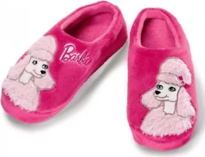 Produktbild von Nici 34367 - Hausschuhe Barbie Pudel Sequin Plüsch, S