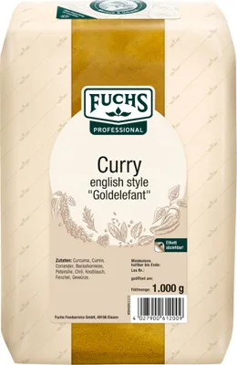 Obrázok produktu pre Fuchs Professional Curry English Style Goldelefant hromadné balenie 1000g