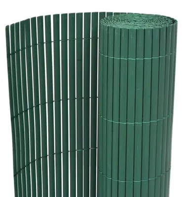 Productafbeelding van Dubbelzijdig Tuinhek van PVC 90 x 300 cm Groen