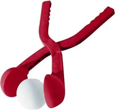 Produktbild von Schneeball Zange, Schneeballmacher, Schneeball-Former, für Winteraktivitäten, rot - SNOWFORM