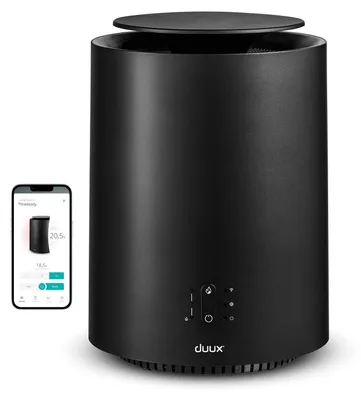 Obrázek produktu pro Duux Threesixty 2 Smart Fan + Heater | Ventilátor a topení | 1800 W | Vhodné pro místnosti do 30 m² | Matná černá
