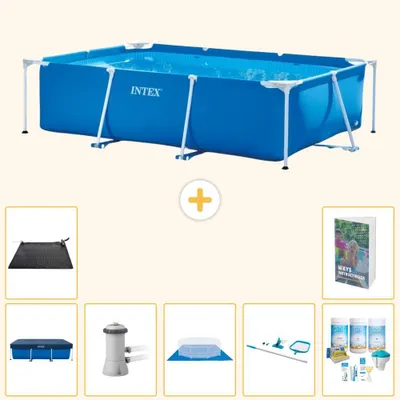 Immagine prodotto di Piscina fuori terra rettangolare - 300x200x75 cm - 8 pezzi - Modello S20041