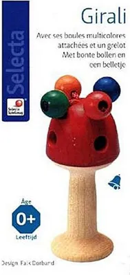 Image de Selecta 61027 Girali, hochet à manche, 11 cm