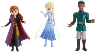 Imagen del producto de Muñecas Frozen: Anna, Elsa y Mattias. Modelo E6912ES0. Juguete recomendado para niños a partir de 3 años