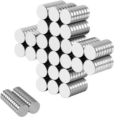 Productafbeelding van Famanu Neodymium Magneten - extreem sterk - 100 stuks - 10x3 mm