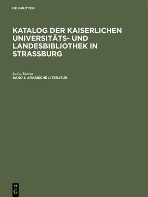 Produktbild von Arabische Literatur