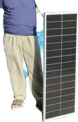 Zdjęcie produktu dla Panel słoneczny, monokrystaliczny, wysokowydajny, sztywny panel 150 W
