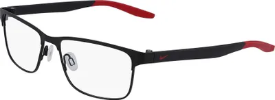 Produktbild von Nike NIKE 8130 N Satin black/gym red 56/16/140 Herren Brillen