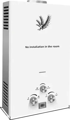 Immagine prodotto di Scaldabagno, acciaio inossidabile, design a flusso continuo, 32 kW 16 l bianco