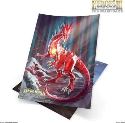 Productafbeelding van Posters van het bordspel Heroes of Might and Magic III