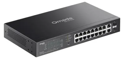 Produktbild von OMADA ES220GP Netzwerk-Switch Managed Gigabit Ethernet (10/100/1000) Power over Ethernet (PoE) Schwarz