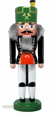Imagen del producto de Rompecabezas "Minero" (Nussknacker Bergmann). Dimensiones: 12 x 37 x 10 cm. Nuevo