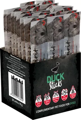 Produktbild von Alpha Spirit 8436586310677, Snacks, Hund, Ente, 10 g