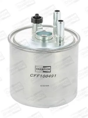 Produktbild von Kraftstofffilter CHAMPION CFF100491 für RENAULT TWINGO II (CN0) Leitungsfilter